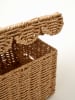 BELLA MAISON Koszyk "Wave" w kolorze jasnobrązowym - 30 x 15 x 20 cm