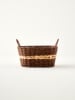 BELLA MAISON Opbergmand ''Neroa'' bruin - (B)29 x (H)20 x (D)24 cm