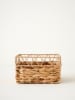 BELLA MAISON Aufbewahrungskorb ''Vesna'' in Hellbraun - (B)25 x (H)14 x (T)18 cm