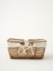 BELLA MAISON Koszyk "Arden" w kolorze jasnobrązowym - 31 x 13 x 22 cm