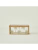BELLA MAISON Opbergbox ''Palm'' goudkleurig - (B)13 x (H)5 x (D)10 cm