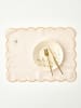 BELLA MAISON Placemat ''Scallop'' beige - (L)35 x (B)45 cm