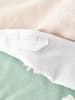 BELLA MAISON 2er-Set: Geschirrtücher ''Daisy'' in Beige/ Grün - (L)50 x (B)40 cm