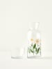 BELLA MAISON Karafka "Daisy" w kolorze biało-zielono-żółtym - 700 ml