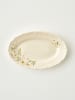 BELLA MAISON Serveerplateau ''Daisy'' crème - (L)20 x (B)13,5 cm