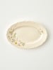 BELLA MAISON Serveerplateau ''Daisy'' crème - (L)25 x (B)17,5 cm