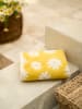 BELLA MAISON Handdoek ''Daisy'' geel - (L)50 x (B)30 cm