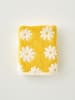 BELLA MAISON Handdoek ''Daisy'' geel - (L)90 x (B)50 cm