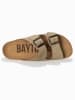 BAYTON Leder-Pantoletten "Benalla" in Beige