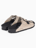 BAYTON Leder-Pantoletten "Atlas" in Beige