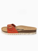 BAYTON Leren slippers "Zephyr" oranje