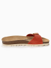 BAYTON Leder-Pantoletten "Zephyr" in Orange