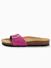 BAYTON Leren slippers "Zephyr" roze