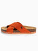 BAYTON Leder-Pantoletten "Burgos" in Orange
