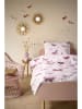 Beddinghouse Komplet pościeli "Butterfly Away" w kolorze jasnoróżowo-różowym