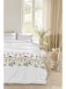 Beddinghouse Flanellen beddengoedset  "Winter Tale" wit/groen