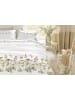 Beddinghouse Flanellen beddengoedset  "Winter Tale" wit/groen