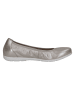 Caprice Leren ballerina's beige