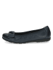 Caprice Leder-Ballerinas in Schwarz