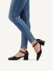 Caprice Leder-Spangenpumps in Schwarz