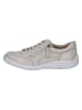 Caprice Leder-Sneakers in Beige
