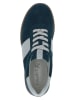 Caprice Leder-Sneakers in Dunkelblau