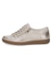 Caprice Leder-Sneakers in Creme