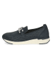 Caprice Leder-Slipper in Dunkelblau