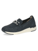 Caprice Leder-Slipper in Dunkelblau