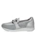 Caprice Leder-Slipper in Grau