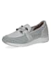 Caprice Leder-Slipper in Grau