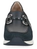 Caprice Leder-Slipper in Dunkelblau
