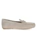 Caprice Leder-Mokassins in Creme