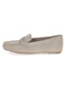 Caprice Leder-Mokassins in Creme
