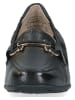 Caprice Leren mocassins zwart