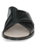 Caprice Leren slippers zwart