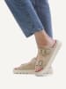 Caprice Leder-Pantoletten in Beige
