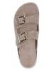 Caprice Leder-Pantoletten in Beige