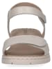 Caprice Leder-Sandalen in Creme