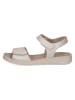 Caprice Leder-Sandalen in Creme