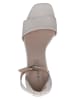 Caprice Leder-Sandaletten in Creme