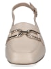 Caprice Leren slingballerina's crème