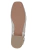 Caprice Leder-Slingballerinas in Beige