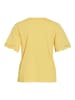 Vila Shirt geel