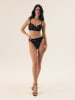 ESOTIQ Figi high waist w kolorze czarnym
