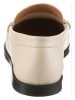 Heine Leren mocassins beige