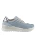 Heine Sneakers lichtblauw/zilverkleurig