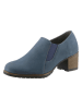 Heine Leren enkelboots lichtblauw