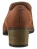 Heine Leren enkelboots lichtbruin