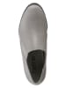 Heine Leren enkelboots grijs